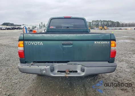 2002 Toyota Tacoma из США, поврежденный, VIN 5TENL42NX2Z030154